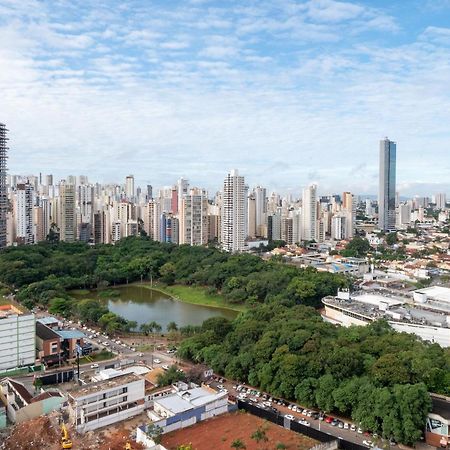 Flat No Ed Walk Bueno - Setor Bueno - Ao Lado Do Goiania Shopping - Wb2405- Andar Alto Apartment ภายนอก รูปภาพ
