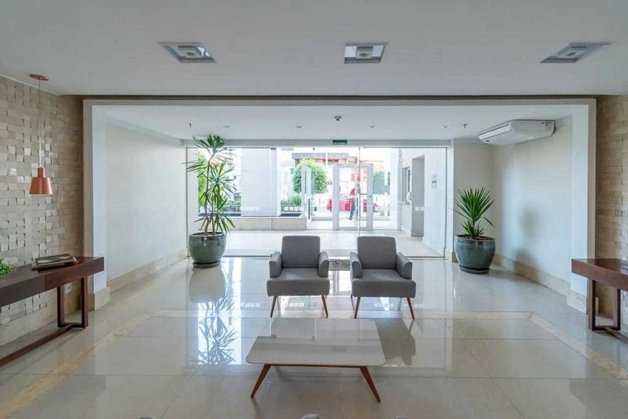 Flat No Ed Walk Bueno - Setor Bueno - Ao Lado Do Goiania Shopping - Wb2405- Andar Alto Apartment ภายนอก รูปภาพ