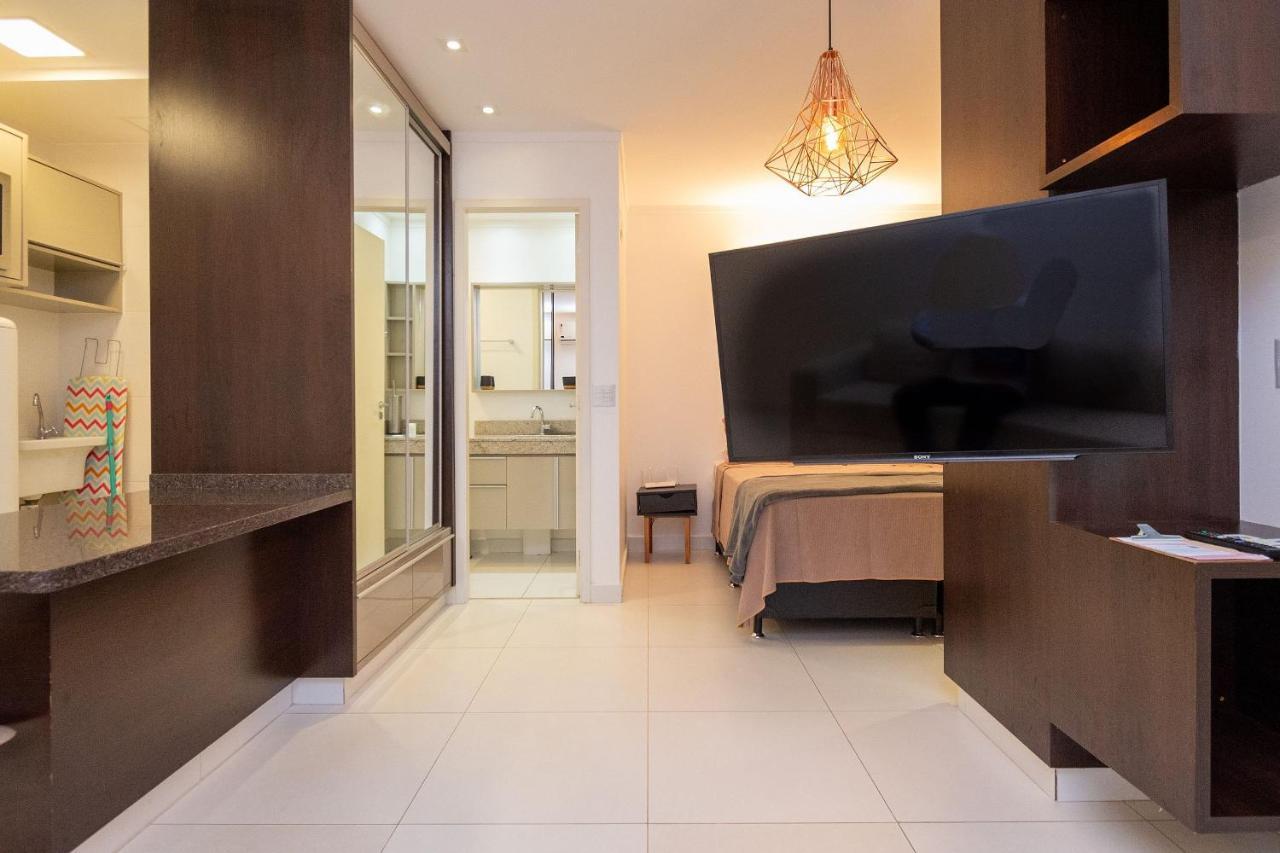 Flat No Ed Walk Bueno - Setor Bueno - Ao Lado Do Goiania Shopping - Wb2405- Andar Alto Apartment ภายนอก รูปภาพ