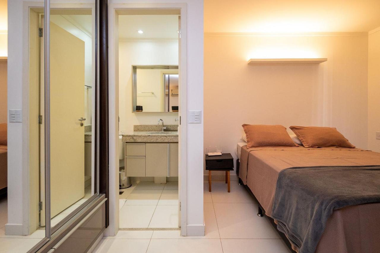 Flat No Ed Walk Bueno - Setor Bueno - Ao Lado Do Goiania Shopping - Wb2405- Andar Alto Apartment ภายนอก รูปภาพ