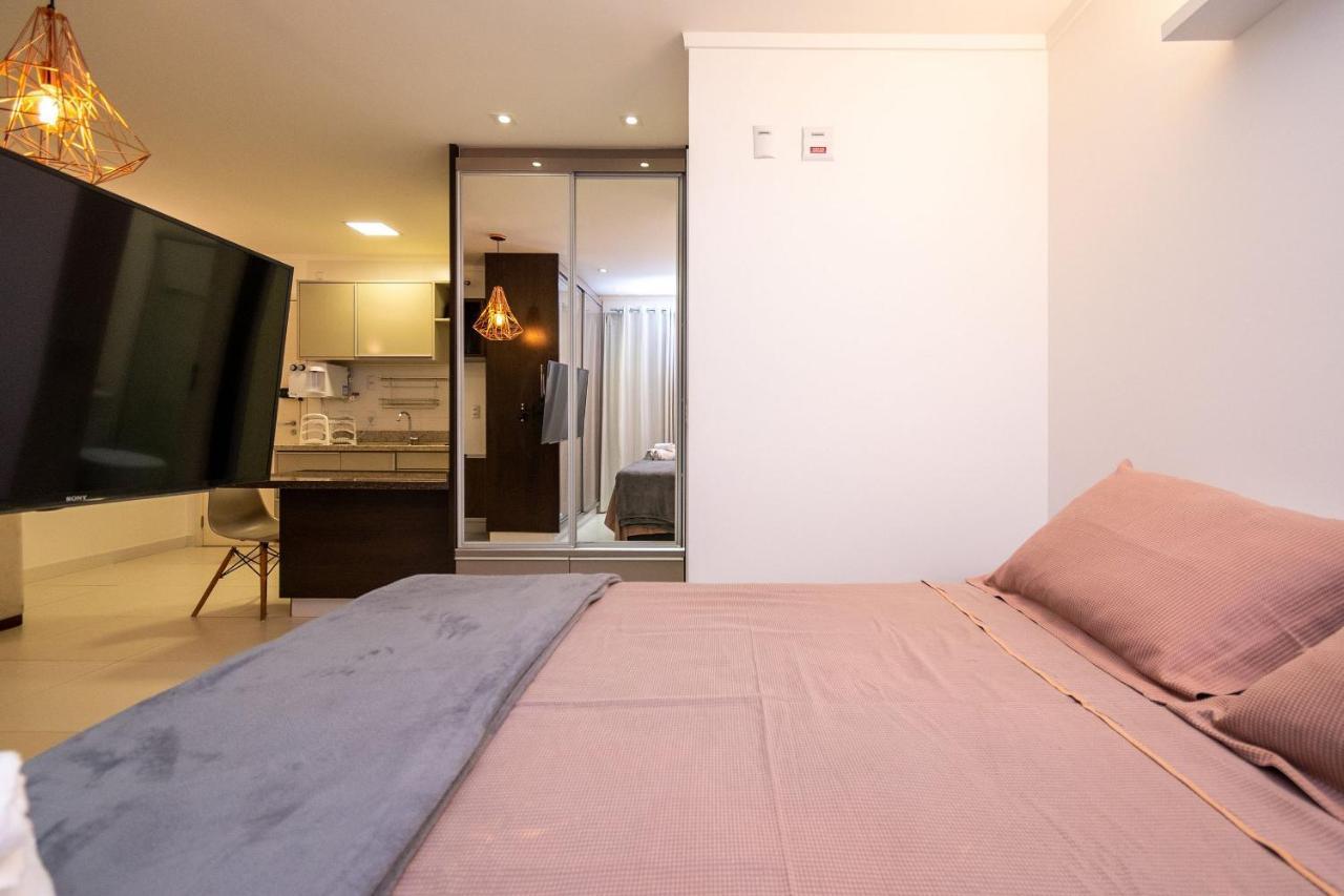 Flat No Ed Walk Bueno - Setor Bueno - Ao Lado Do Goiania Shopping - Wb2405- Andar Alto Apartment ภายนอก รูปภาพ